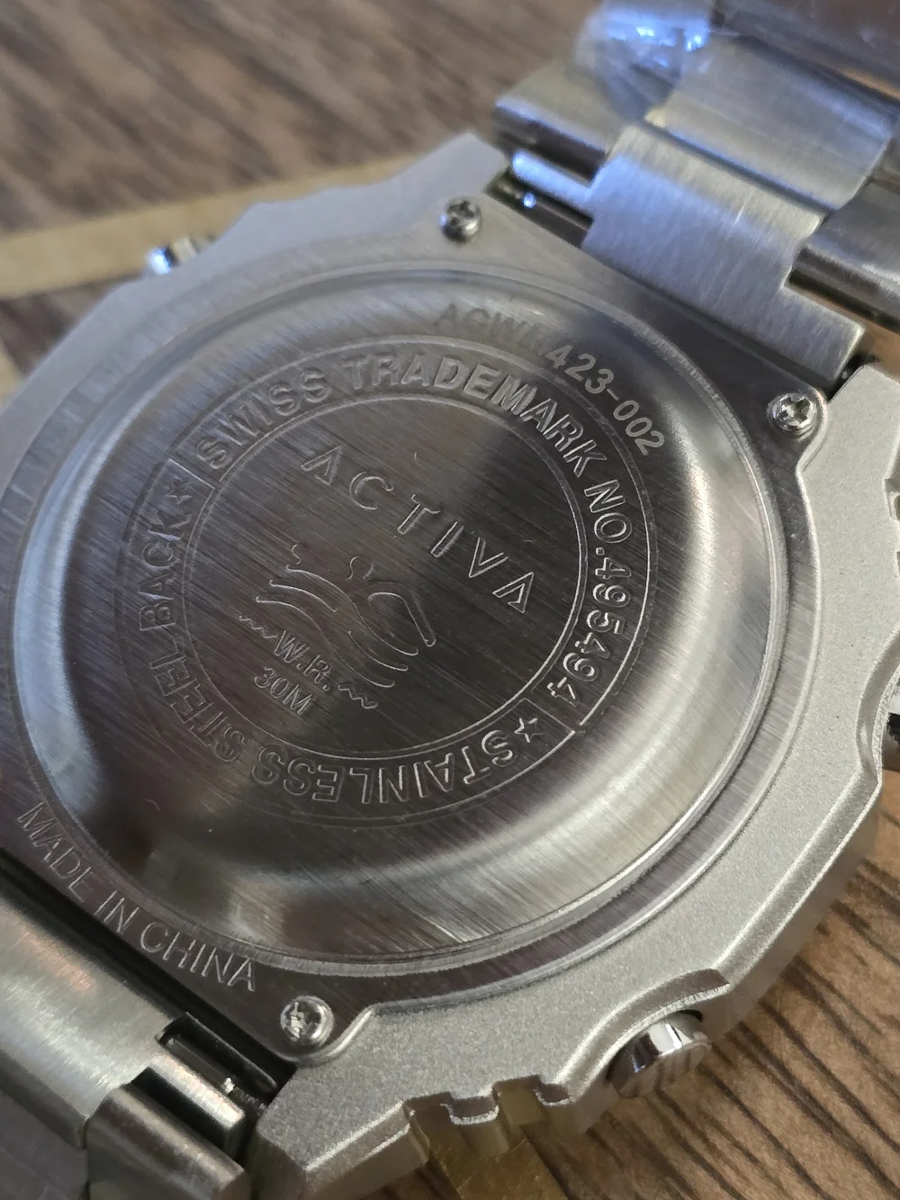 Ativa Stainless Steel Silver Hybrid Smartwatch - Silver